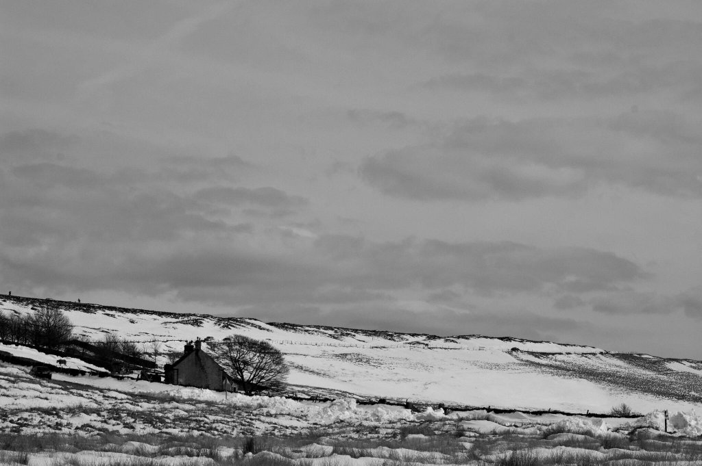 Stanage Edge in the Snow#1